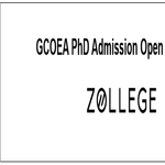GCOEA PhD Admission Open